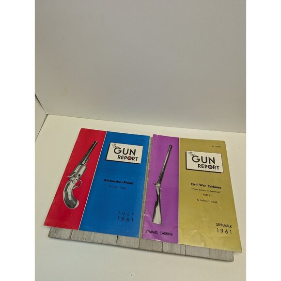 Vintage The Gun Report Magazine Lot Of 8 - 1961 Partial YEAR - Picture 10 of 16